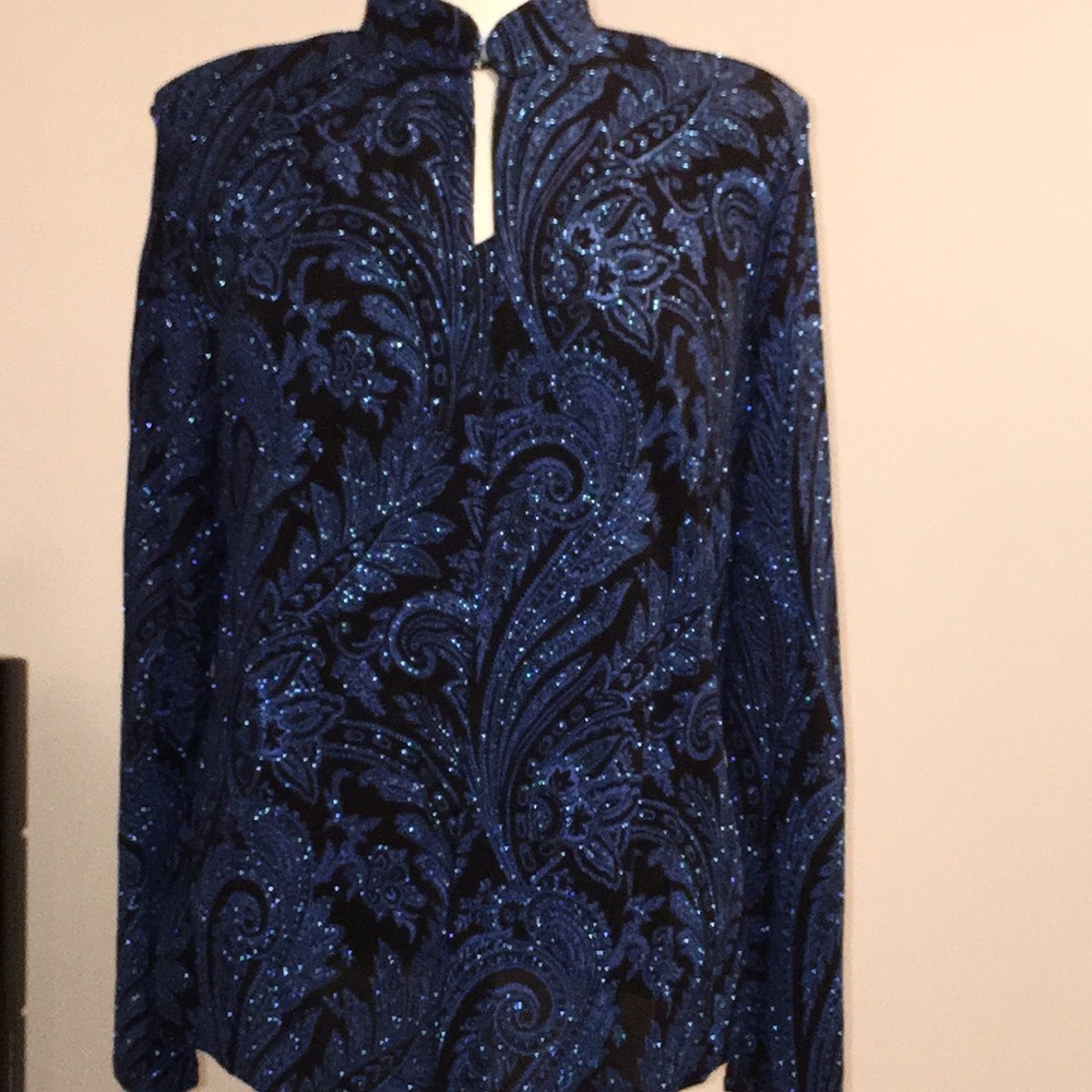 NWT ONYX Nite Blue/black Jacket & Sleeveless Top